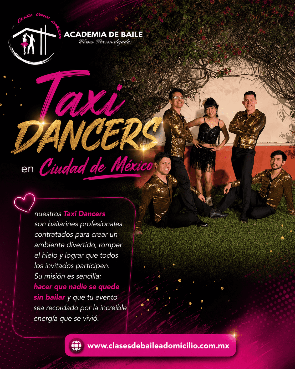 CLASES DE BAILE A DOMICILIO